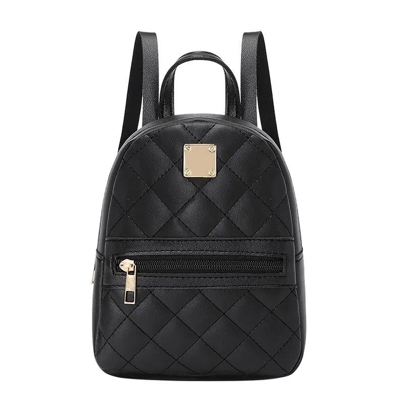 Mini Backpack For Women PU Leather Multifunction
