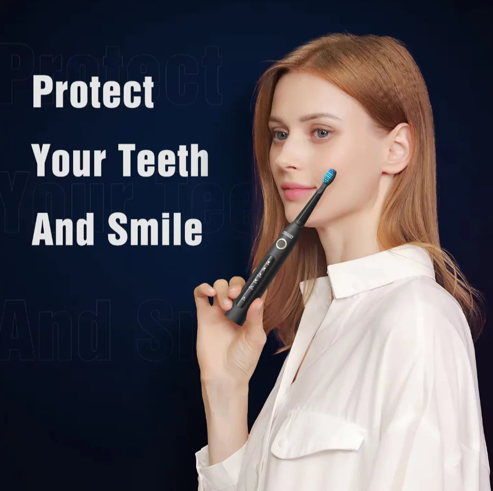 Seago Sonic Electric Toothbrush Cleaning Teeth
