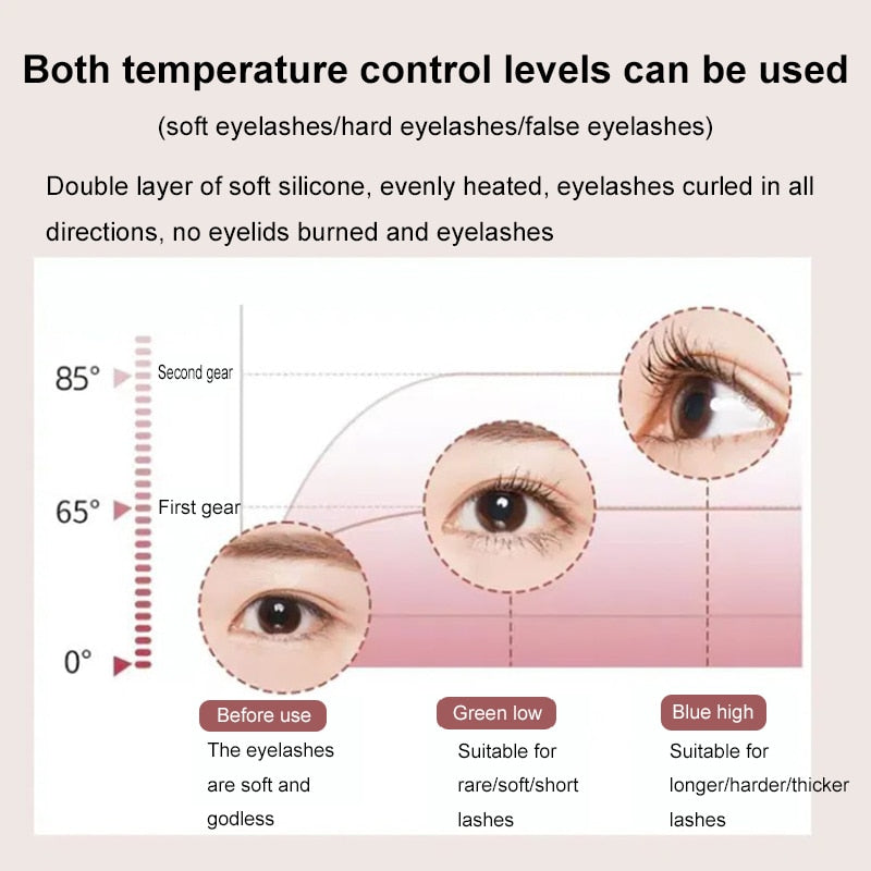 Long Lasting Thermal Eyelashes Curls