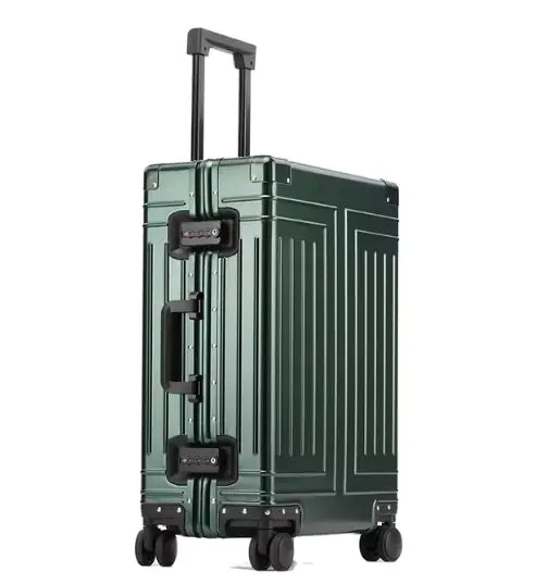 All-Aluminum Rolling Travel Suitcase High-Quality