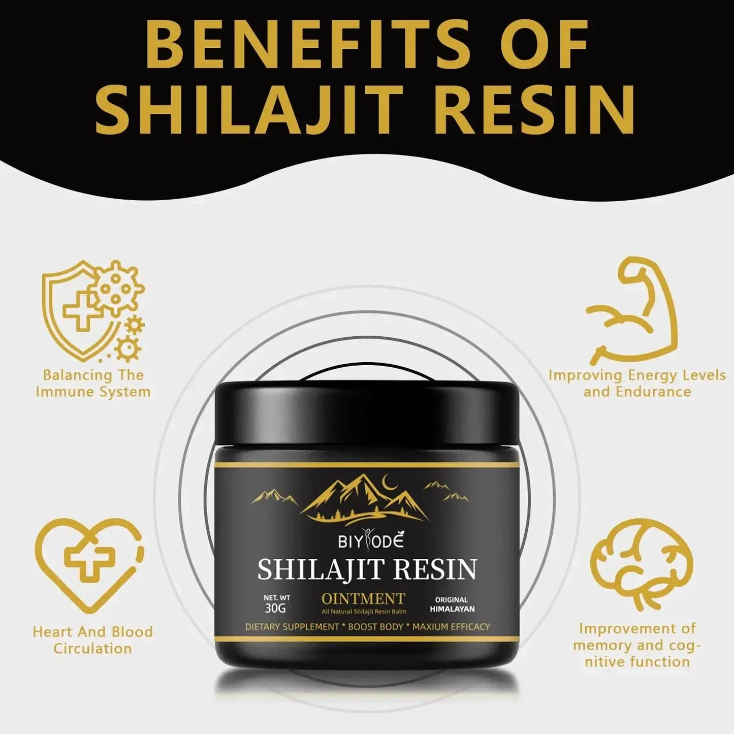 Authentic Himalayan Shilajit Premium Resin