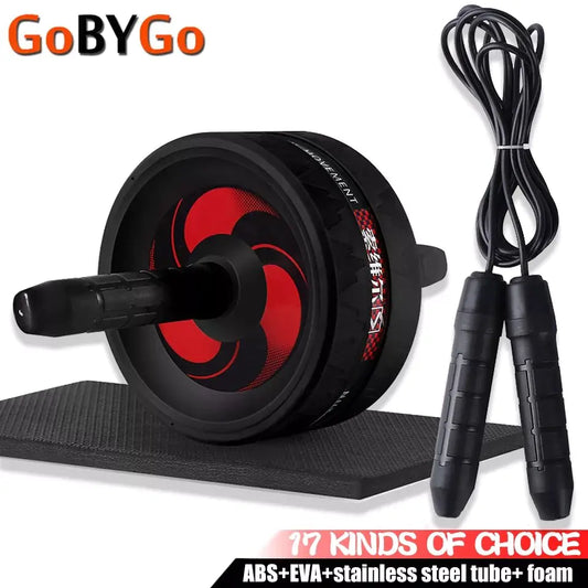 2-in-1 Ab Roller and Jump Rope Set