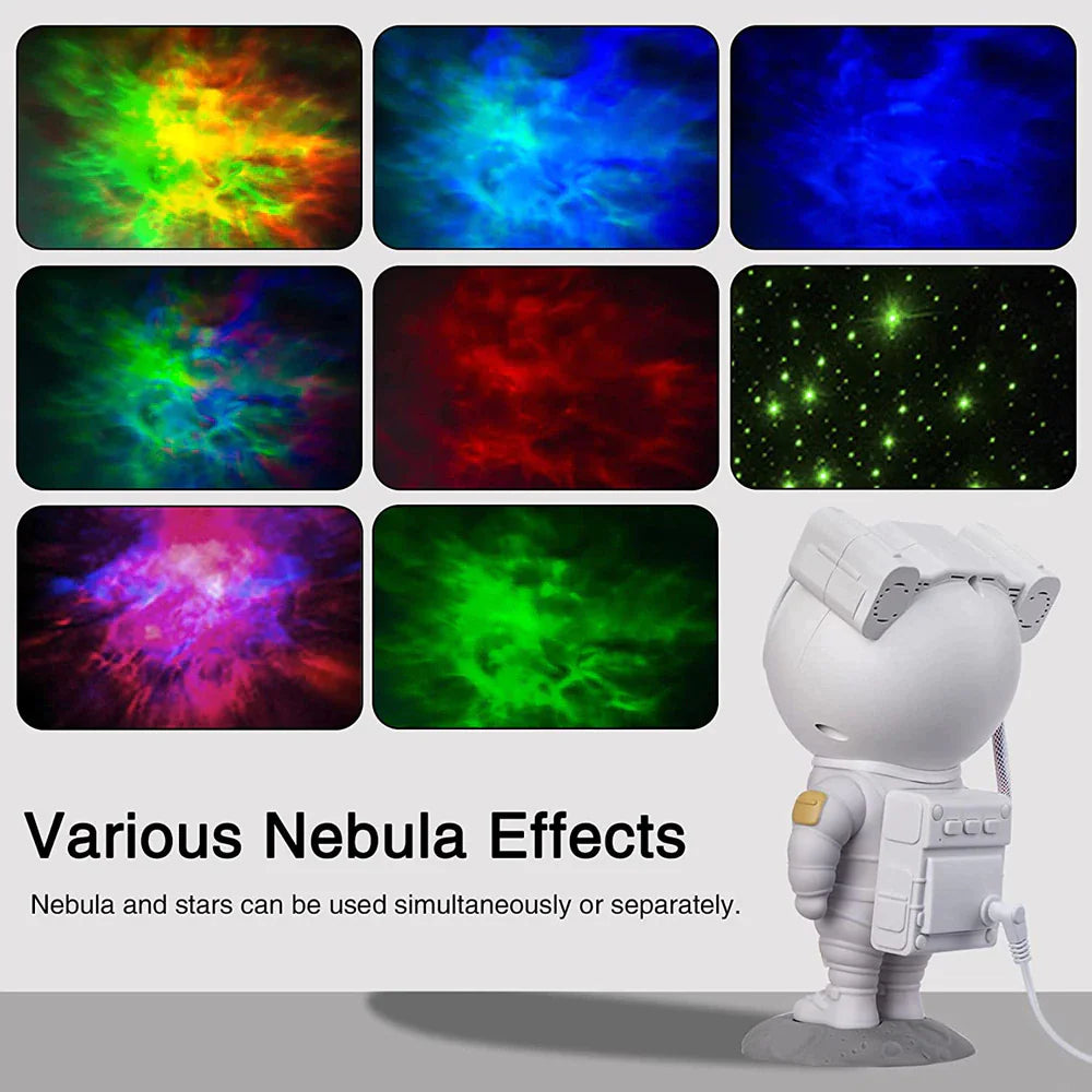 Astronaut Projector Galaxy Starry Sky LED Lamp Remote